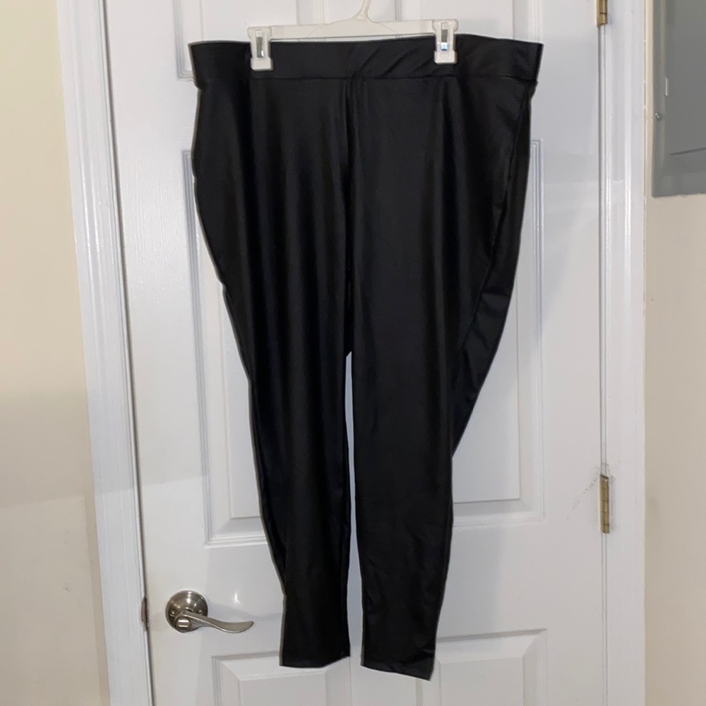 Black Torrid Faux Leather Leggings
